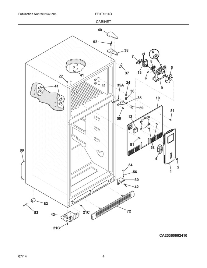 Diagram for FFHT1614QZ0