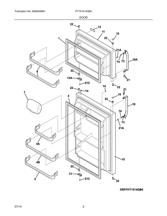 Diagram for FFTR1514QB0