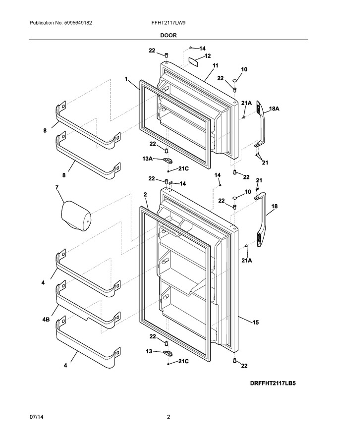 Diagram for FFHT2117LW9