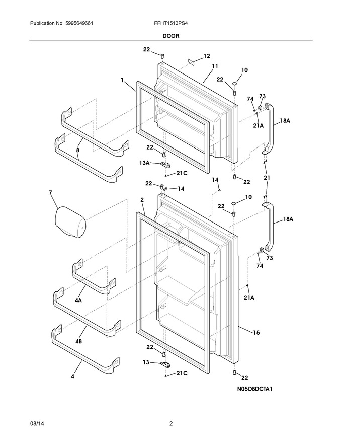 Diagram for FFHT1513PS4