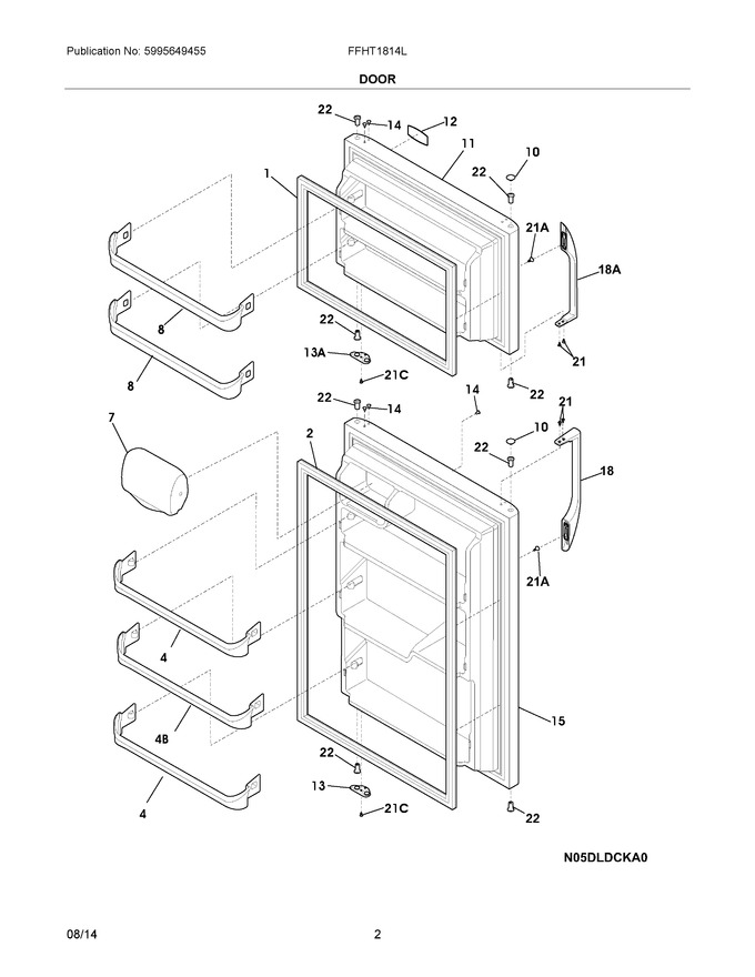 Diagram for FFHT1814LBB