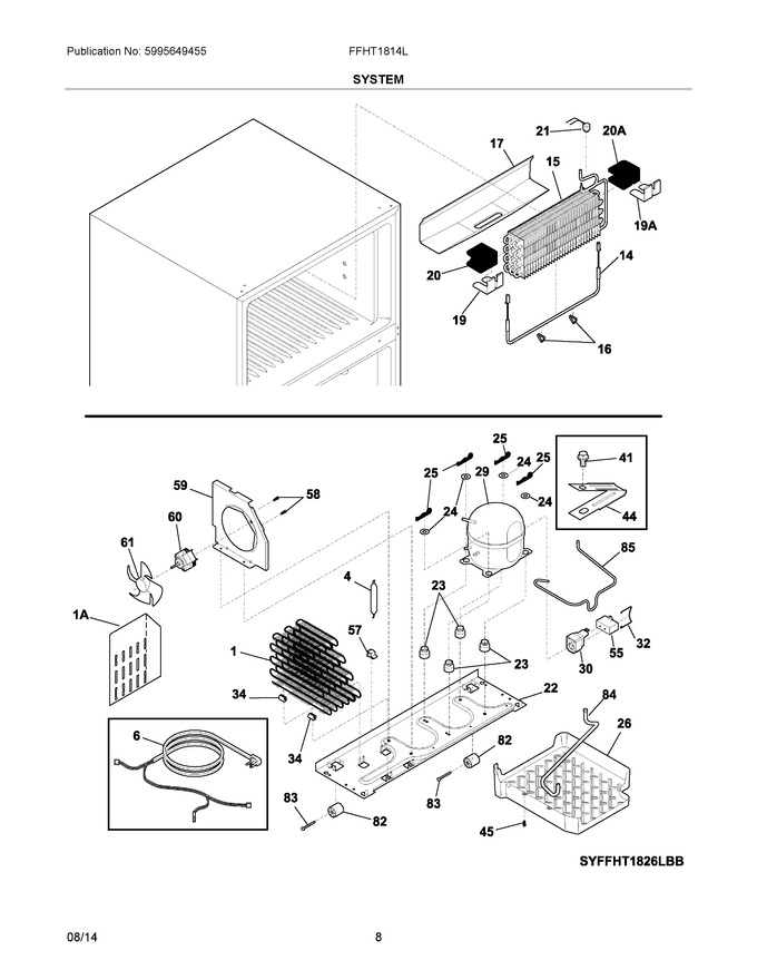 Diagram for FFHT1814LBB