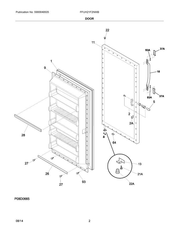 Diagram for FFUH21F2NWB