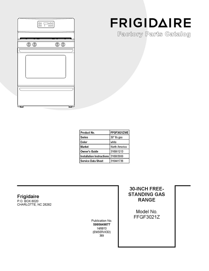 Diagram for FFGF3021ZWE