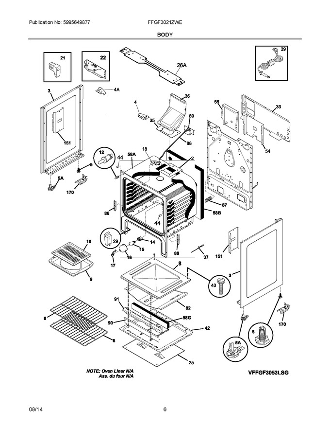 Diagram for FFGF3021ZWE