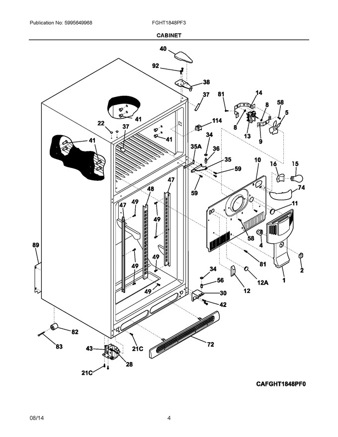 Diagram for FGHT1848PF3