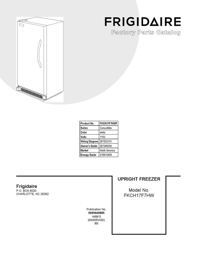 Diagram for FKCH17F7HWF