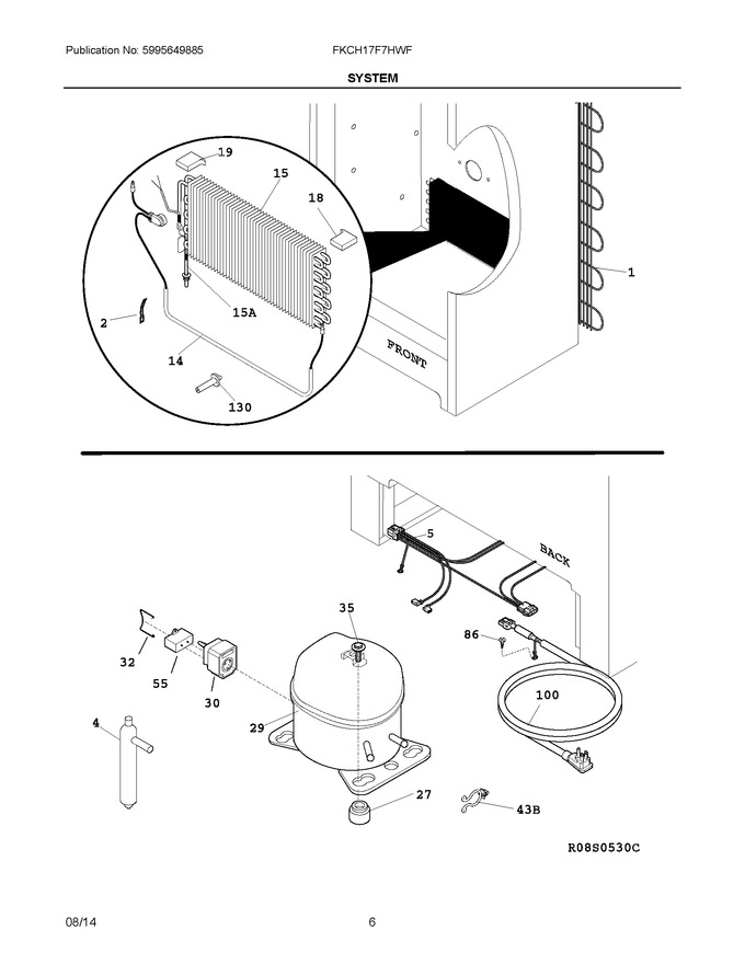 Diagram for FKCH17F7HWF