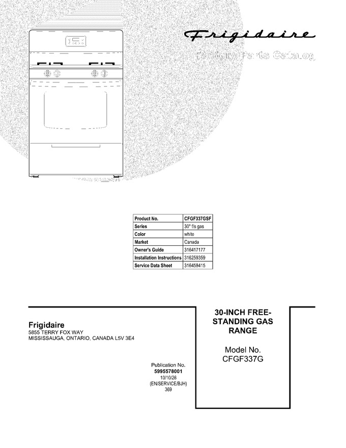 Diagram for CFGF337GSF