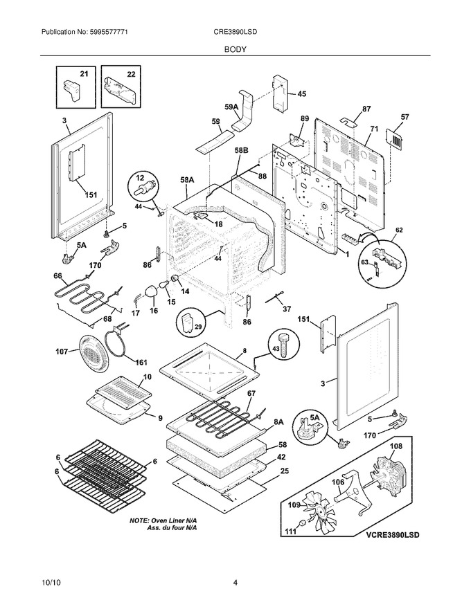 Diagram for CRE3890LSD