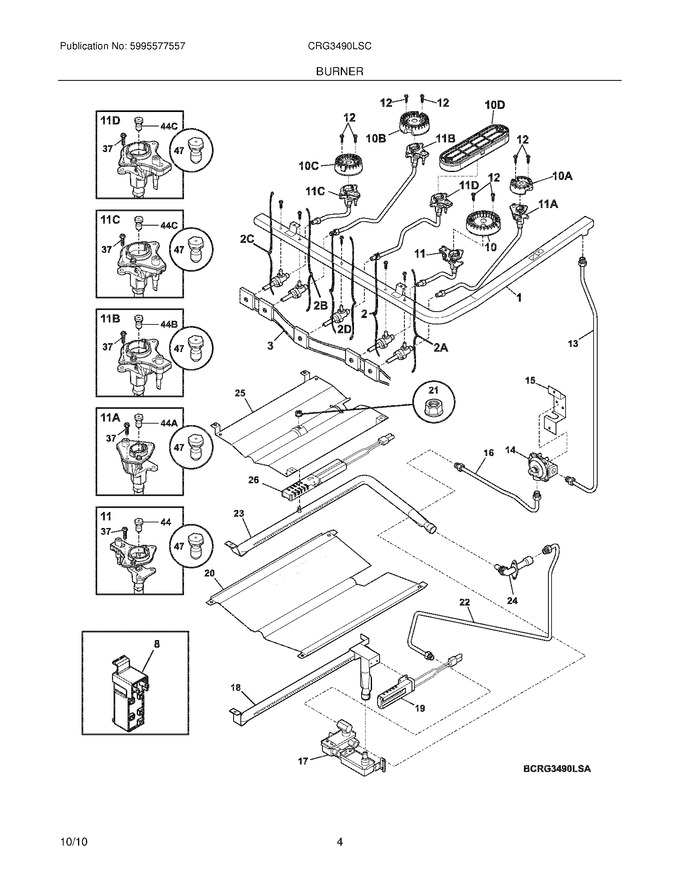Diagram for CRG3490LSC