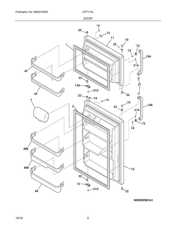 Diagram for CRT174LW2