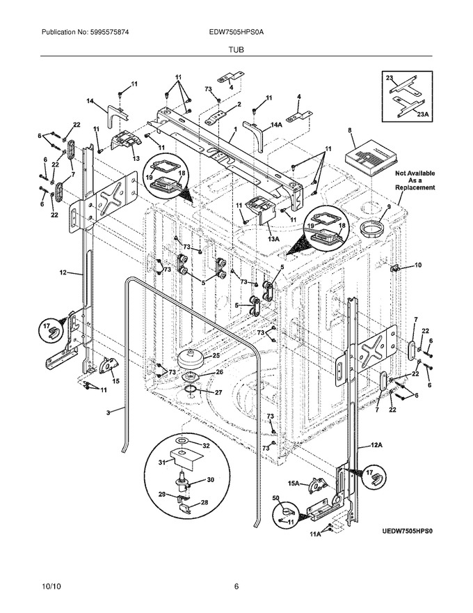 Diagram for EDW7505HPS0A