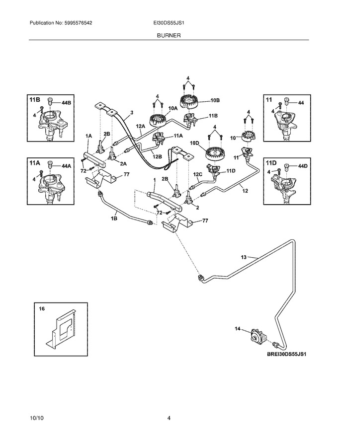 Diagram for EI30DS55JS1