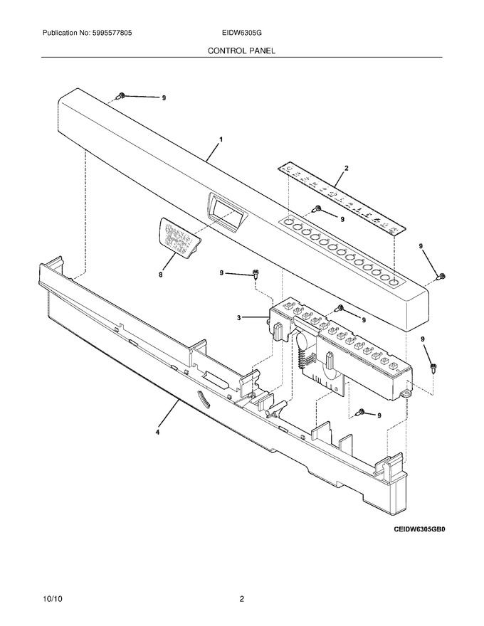 Diagram for EIDW6305GB1A