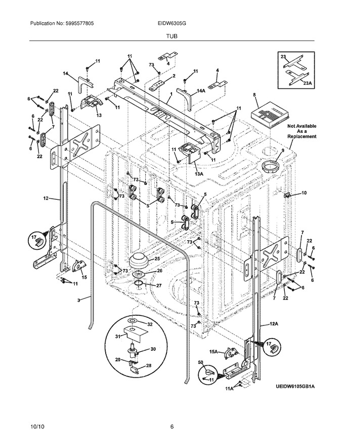Diagram for EIDW6305GW1A