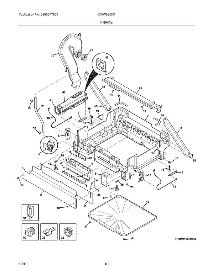 Diagram for EIDW6305GB1A