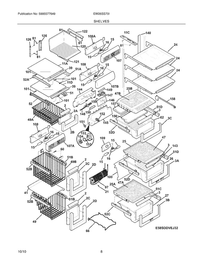 Diagram for EW26SS70IB3