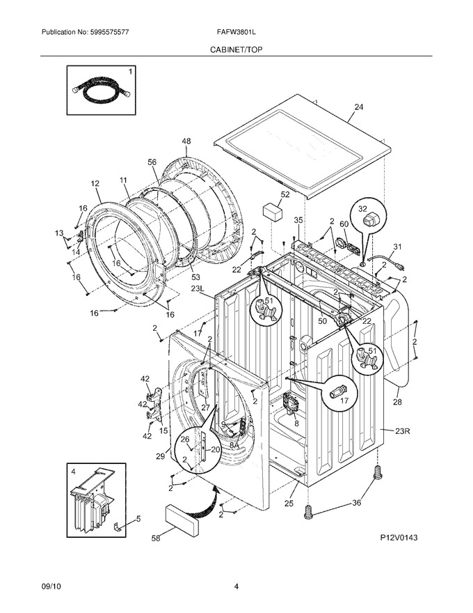 Diagram for FAFW3801LW0