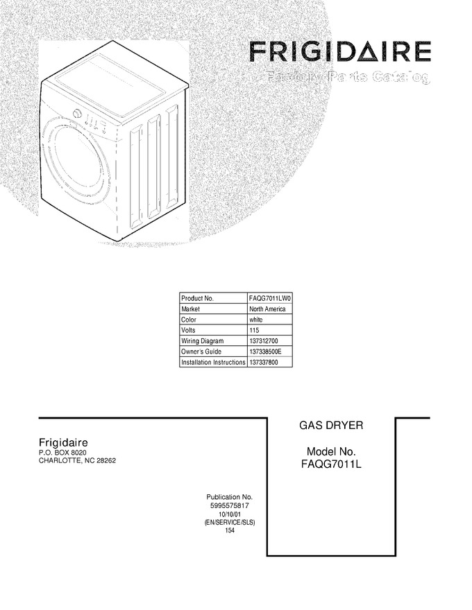 Diagram for FAQG7011LW0