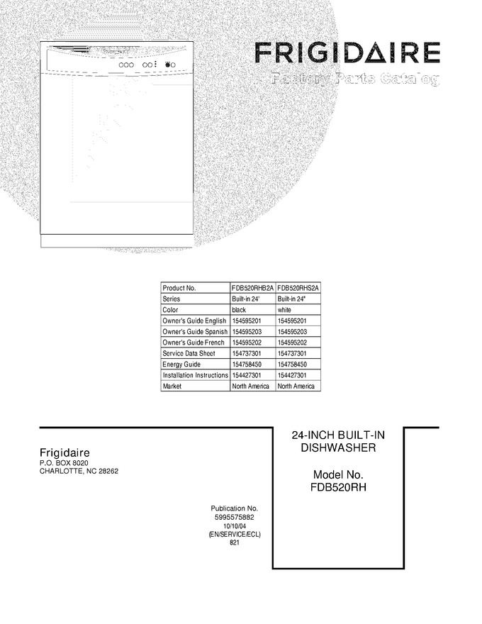 Diagram for FDB520RHB2A