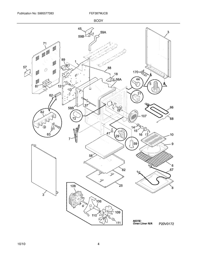 Diagram for FEF387WJCB