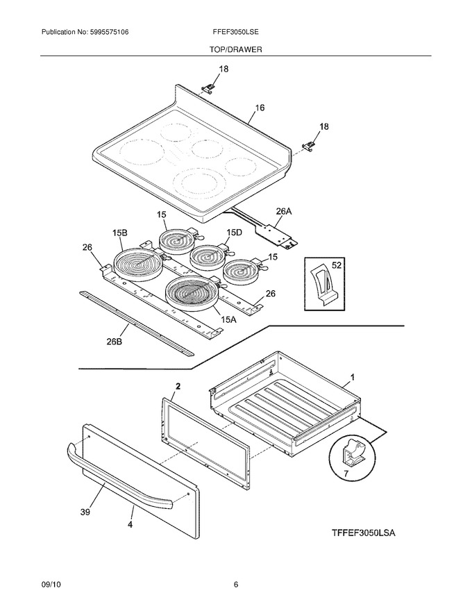 Diagram for FFEF3050LSE
