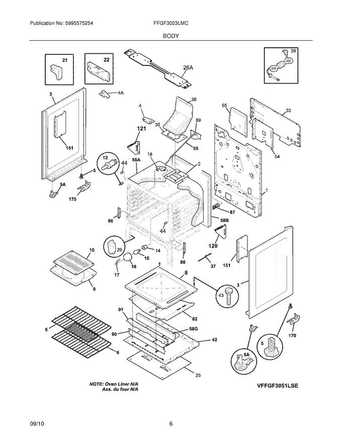 Diagram for FFGF3023LMC
