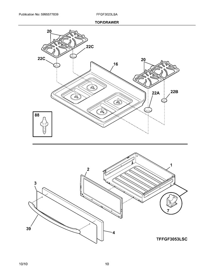 Diagram for FFGF3023LSA