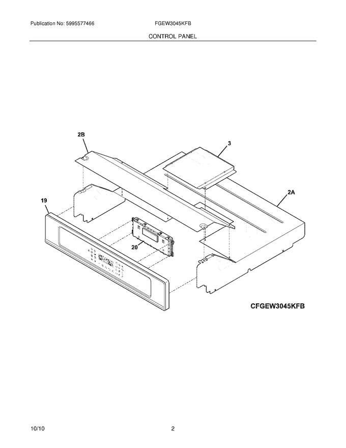 Diagram for FGEW3045KFB