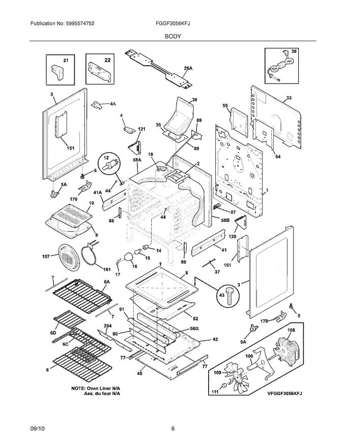 Diagram for FGGF3056KFJ