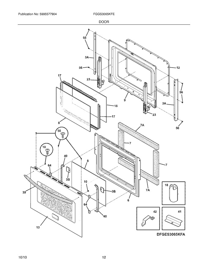 Diagram for FGGS3065KFE