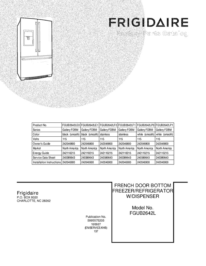 Diagram for FGUB2642LE0