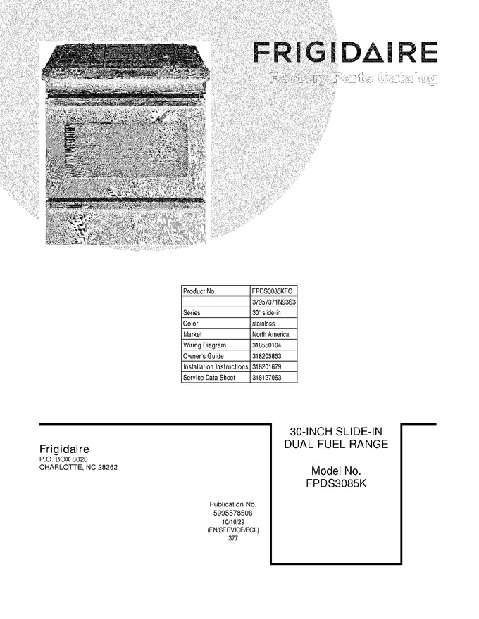 Diagram for FPDS3085KFC