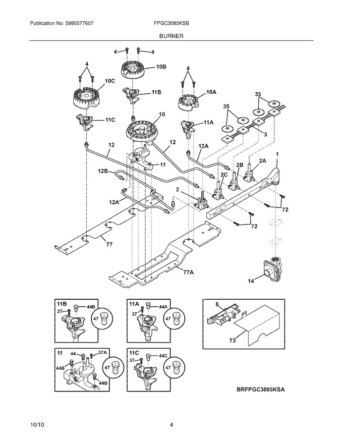 Diagram for FPGC3085KSB
