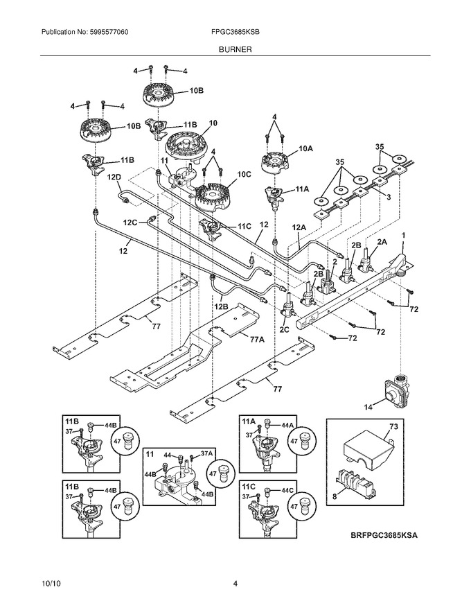 Diagram for FPGC3685KSB