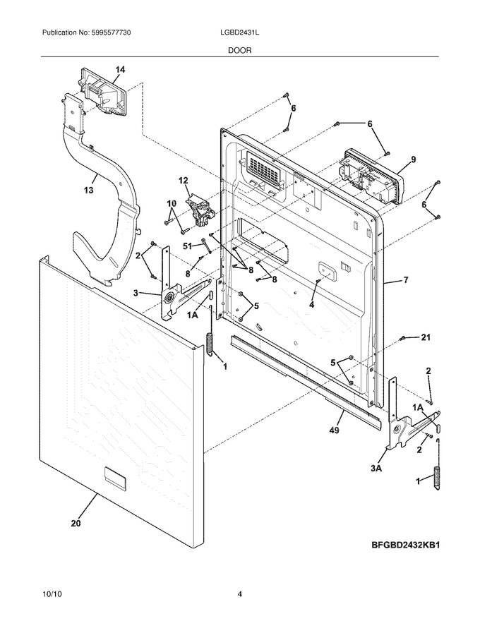 Diagram for LGBD2431LF0A
