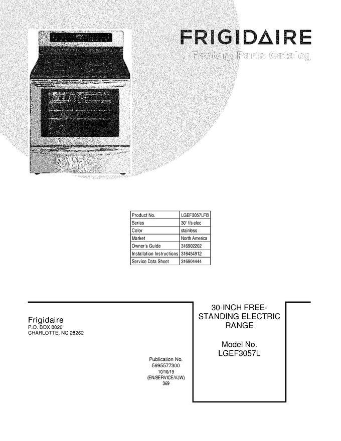 Diagram for LGEF3057LFB