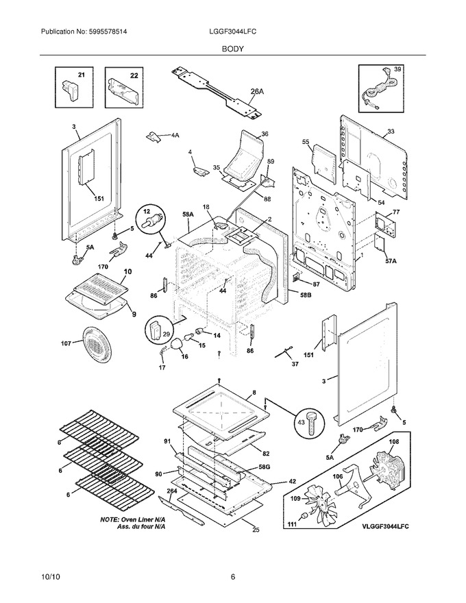 Diagram for LGGF3044LFC