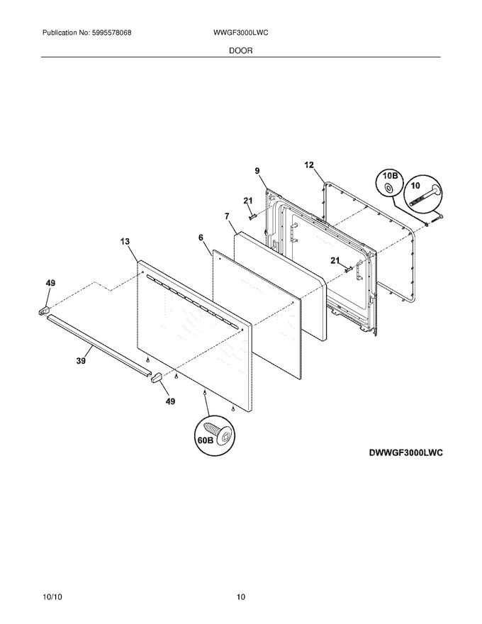 Diagram for WWGF3000LWC
