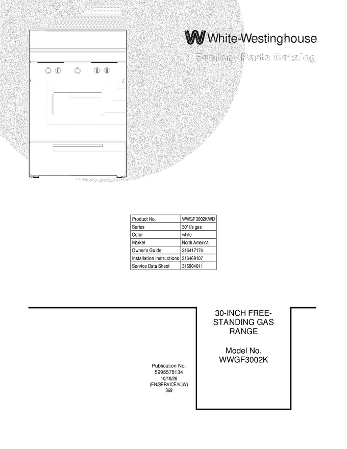 Diagram for WWGF3002KWD