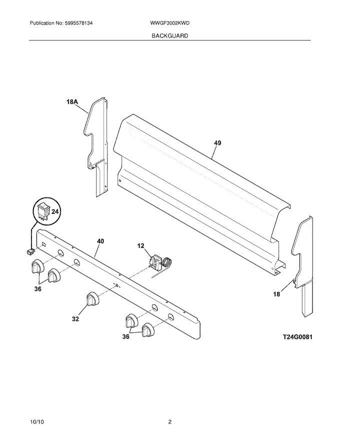 Diagram for WWGF3002KWD