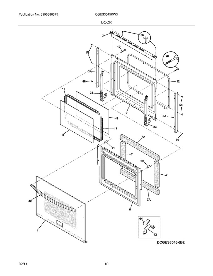 Diagram for CGES3045KW3