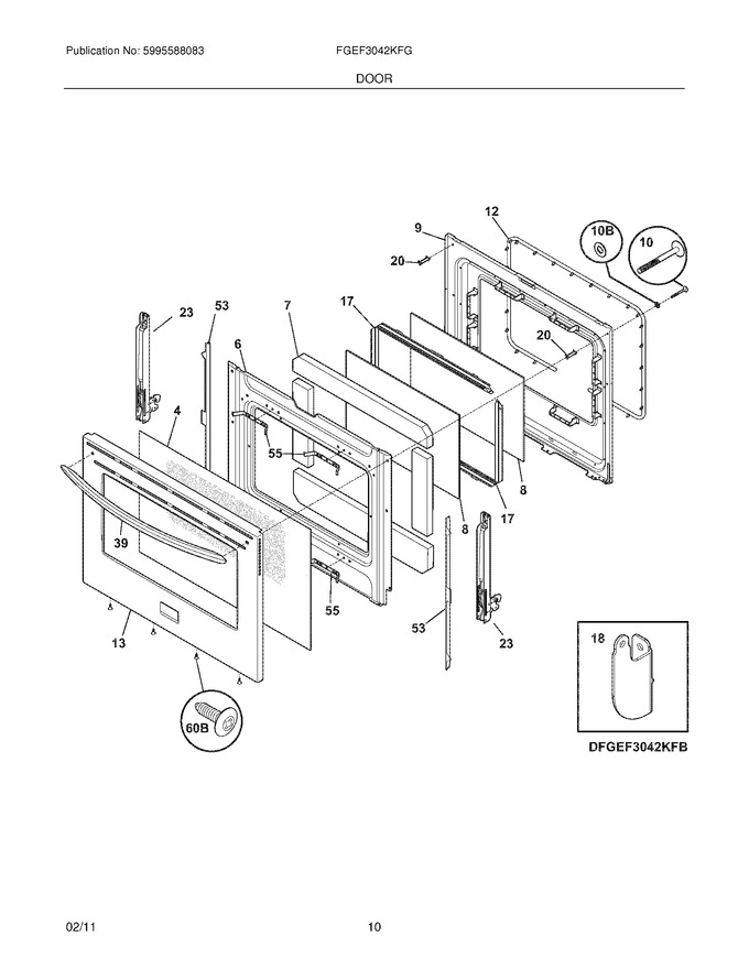 Diagram for FGEF3042KFG