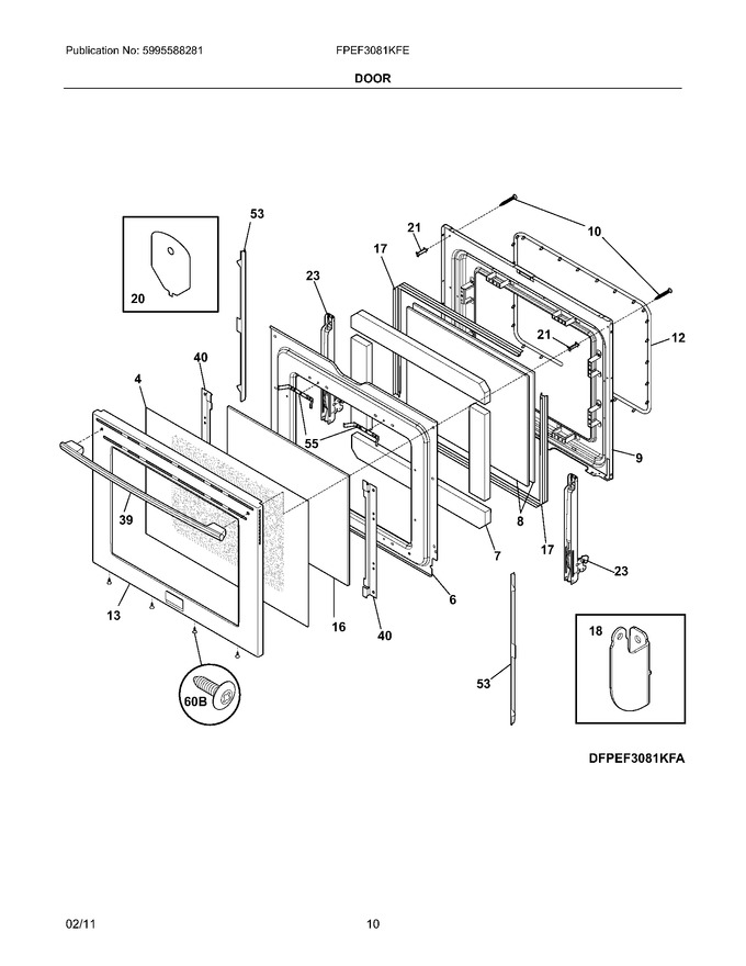 Diagram for FPEF3081KFE