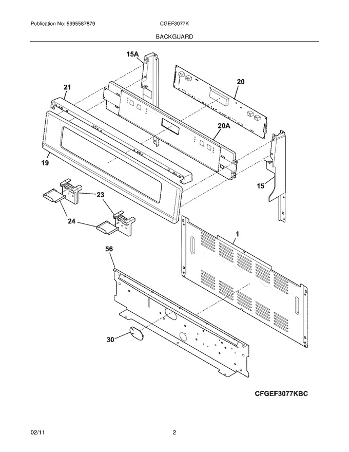Diagram for CGEF3077KBE