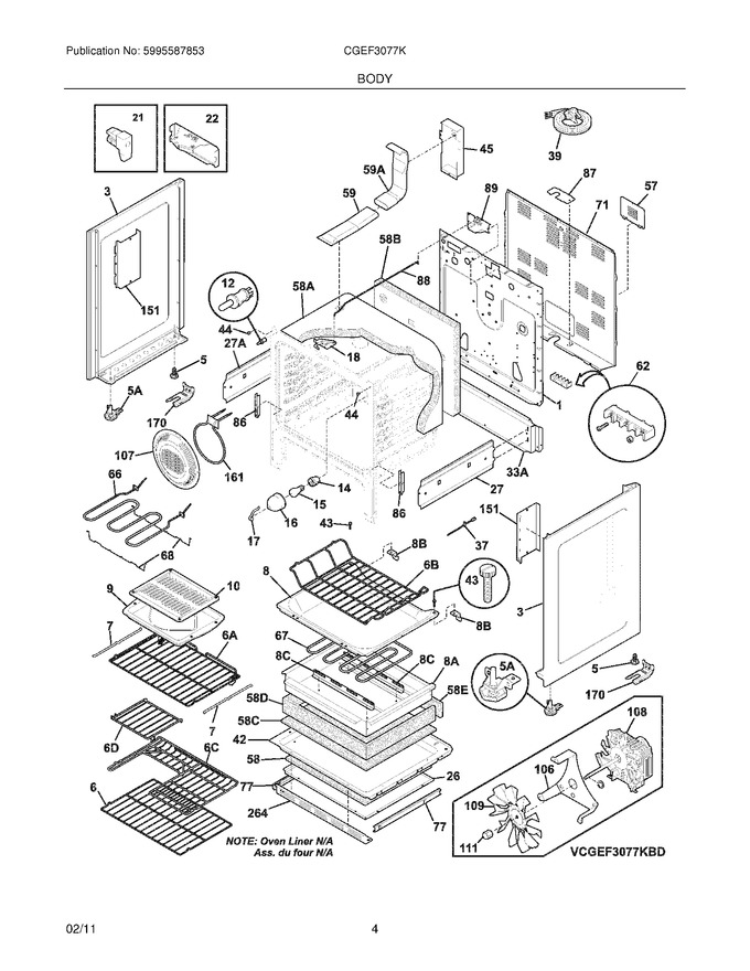 Diagram for CGEF3077KBD