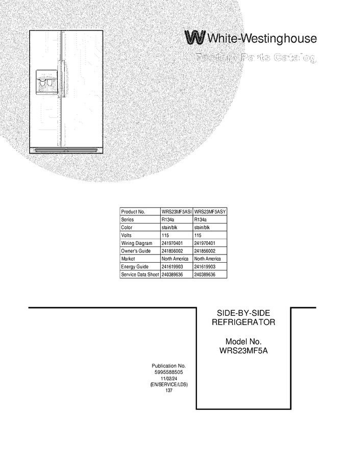 Diagram for WRS23MF5ASI