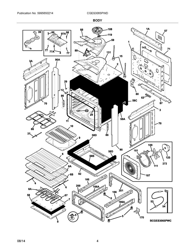 Diagram for CGES3065PWD