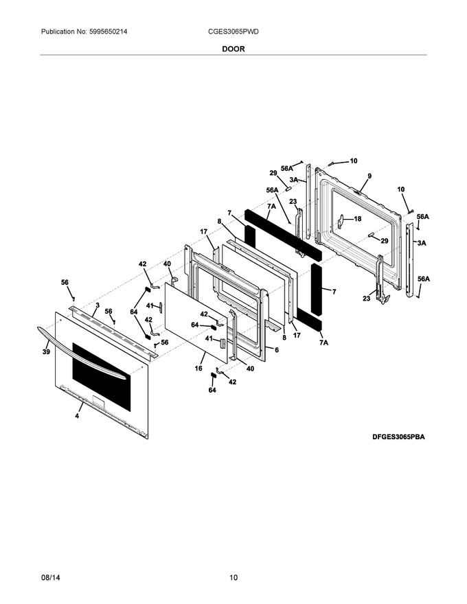 Diagram for CGES3065PWD